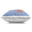 Coussin décoratif nautique crabe et citrons par Krissy Mast