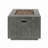Square Iron Fire Pit-50 000 Btu-2132373250