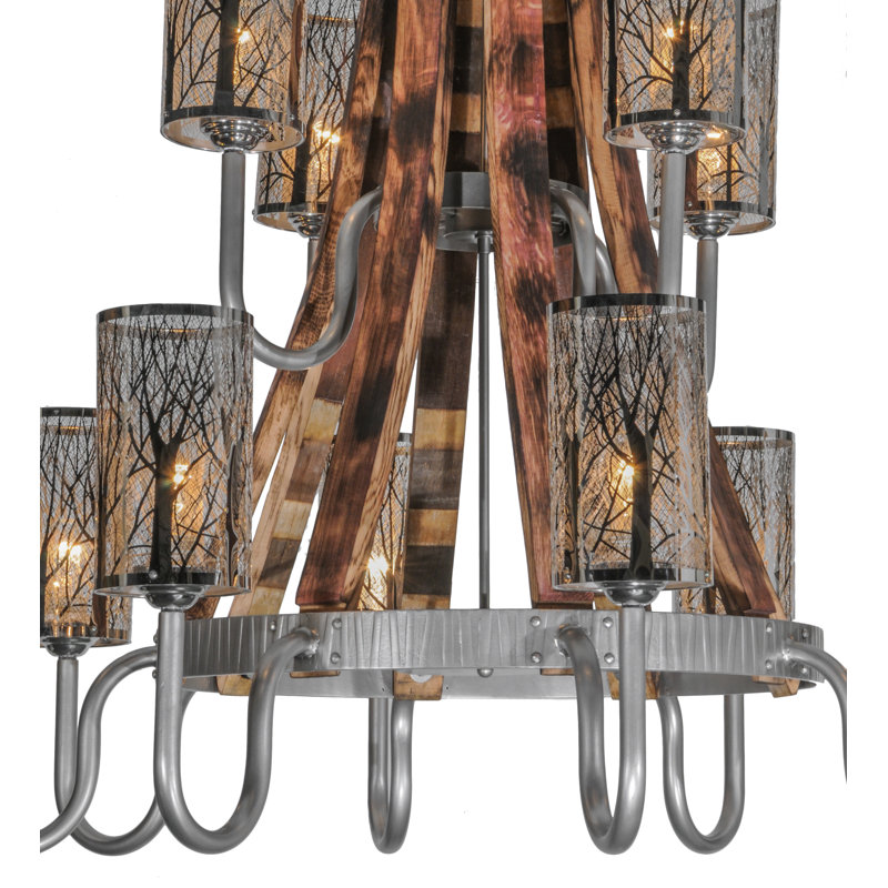 Droitwich 12 - Light Chandelier