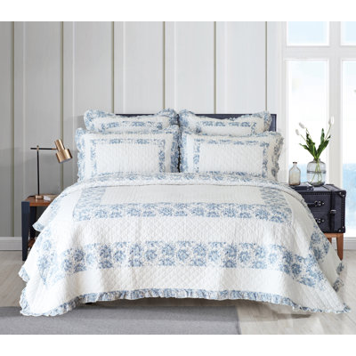 Westwick Cotton Twill Paisley Quilt