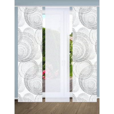 Semi Sheer Sliding Panel
