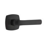 Spencer Flat Privacy (Bed & Bath) Door Lever with Square Rosette