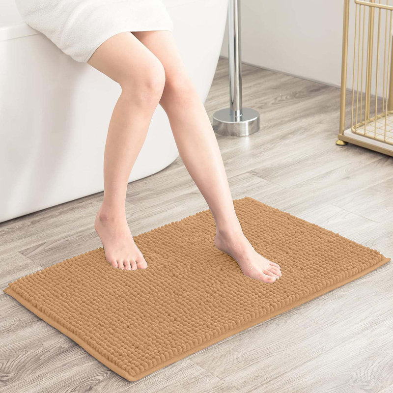 Non-Slip Indoor Doormat, Brown, 40cm W x 60cm L