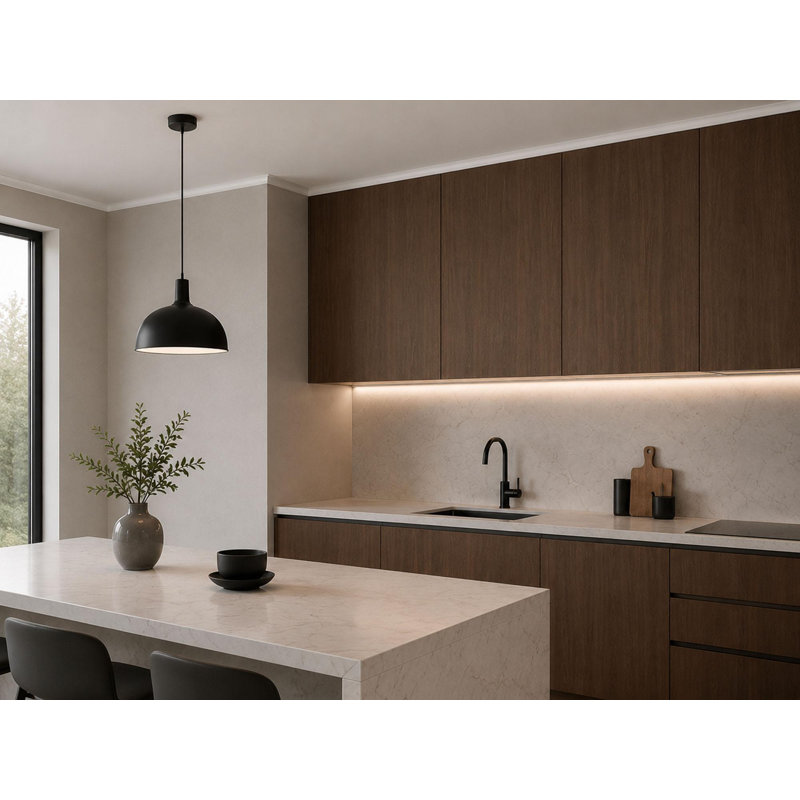 Plastique blanc de 1,38 po d'épaisseur x 1,38 po de largeur x 96 po de longueur, base murale blanche