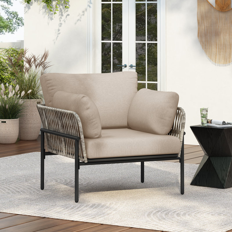 Fauteuil d'appoint Cassaundra, Gris