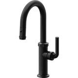 Descanso Kitchen Pull-Down Prep/Bar Faucet with Button Sprayer