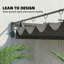 10'x10' Retractable Pergola Canopy Wall-Mounted Pergola, Dark Grey