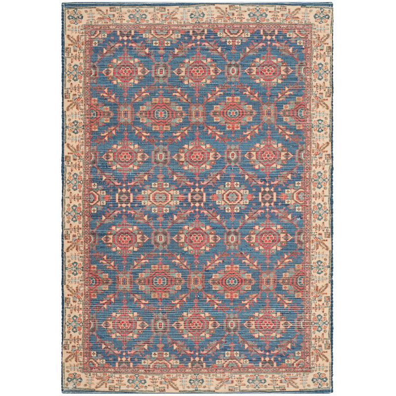 Joppatowne Hand Loomed Performance Geometric Rug, Rectangle 3' x 5'