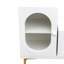 Console média 80-89 pouces extensible - Blanc, peu encombrant, grande armoire de rangement pour la chambre à coucher-1241175006