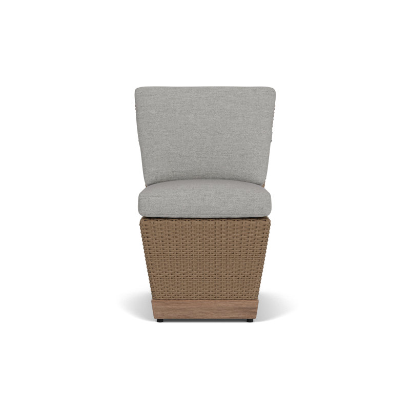Charisma Outdoor Dining Side Chair, Demo Stone