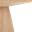 Table de salle à manger en bois de frêne 45,99 po - Fabrication en bois franc de style Mid-Century sophistiqué pour la cuisine, le salon, la cuisine et la surface de la table, construction en bois massif Simplicity, économie d'espace