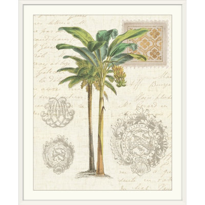 « i », impression Vintage Palm Study