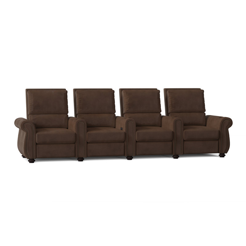 Sièges de cinéma maison Stallion HR Series (rangée de 4), Java Smartsuede