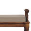 Linen Blend Upholstered Bench