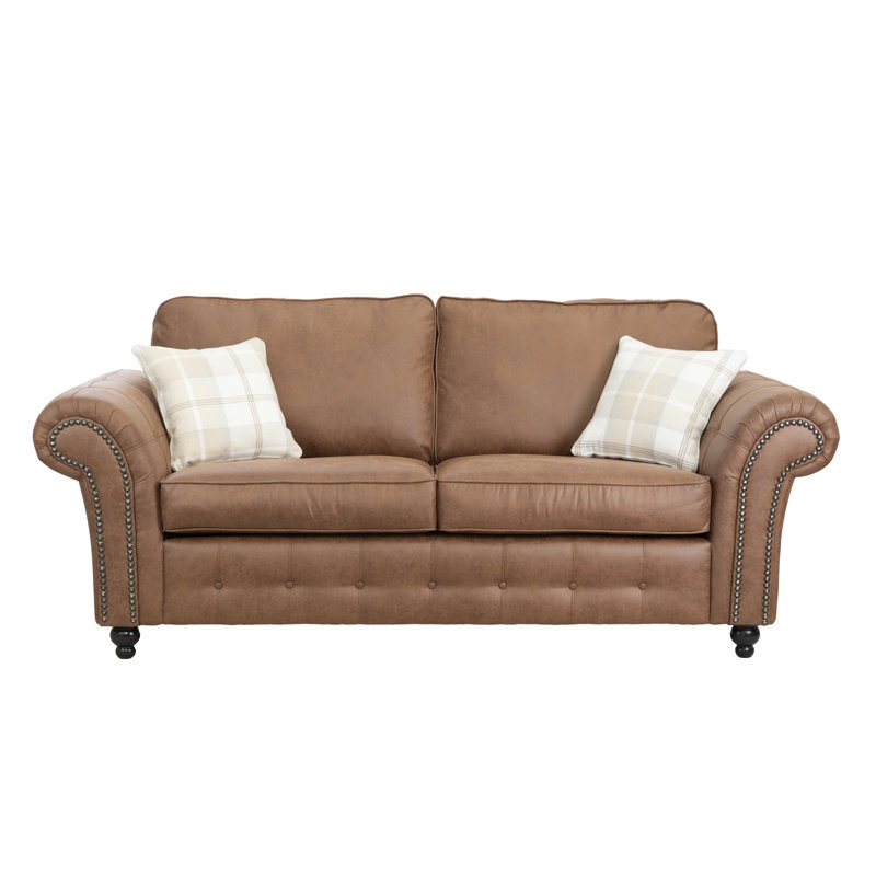 Bodnar Sofa, Brown, 3