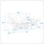 Canapé 84 po en chenille 84 po avec 2 coussins décoratifs et mousse à mémoire de forme pour salon-118043531