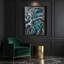Art mural abstrait sur toile 45
