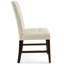 Chaise d'appoint de salle à manger rembourrée en tissu Promiscate Biscuit par Modway-754950661