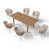 Brown Frame/Beige Cushion