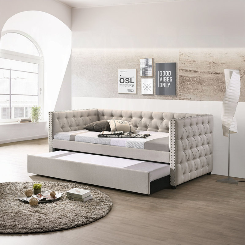 Lit de jour Romona avec couchette, Complet/Double