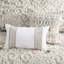 Housse de couette en coton taupe pour lit double / grand avec magnifique broderie en chenille capitonnée-122457591-122457589