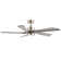 52" 5-Blade LED Ceiling Fan with Dimmable Light and Remote