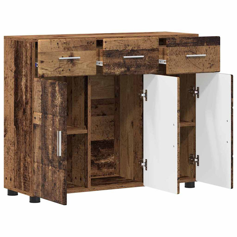 Rectangle Accent Cabinet, Old Wood