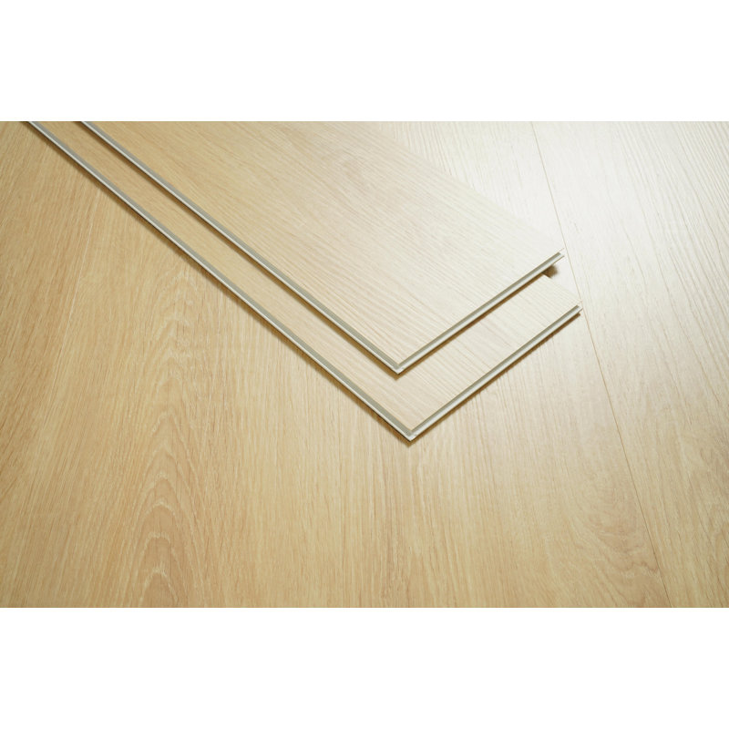 Luxury Vinyl Flooring 7 x 48 x 5.5mm 12 mil, Bright Natural Oak