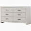 White 6-Drawers Dresser-1596762740