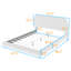Lit plateforme tapissier avec tête de lit Cozy Chic-175052465-175052468