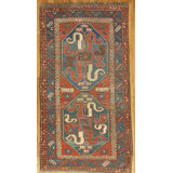 Kazak One-of-a-Kind 4' X 7'5" Area Rug