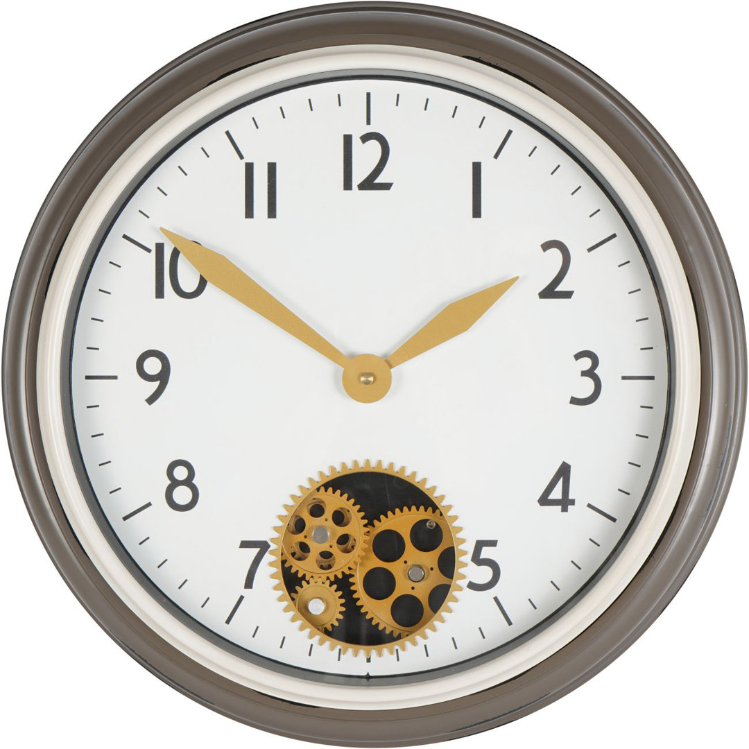 Bovee Iron Wall Clock