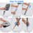 Spin Mop and Bucket System with 4Pcs Thick Washable Microfiber Mop Pads
