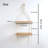 Jorden 2 Piece Wood Tiered Shelf