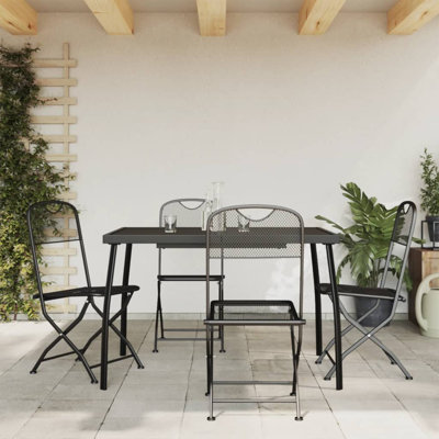 Breandan 4 - Person Patio Dining Set with