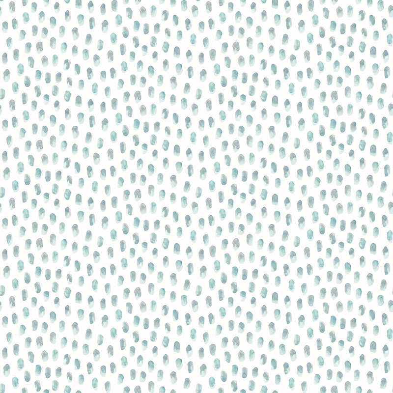 Rouleau de papier peint Madeline, Aigue-marine