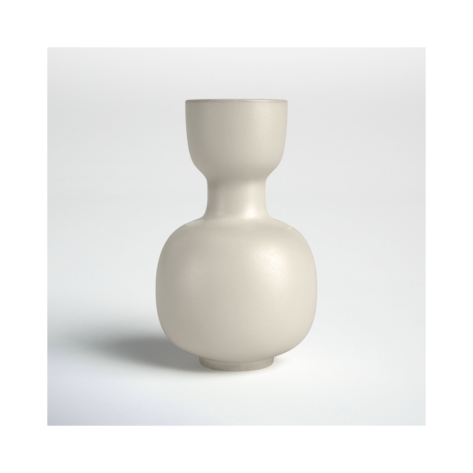 Calheta 11.5'' Handmade Ceramic Table Vase