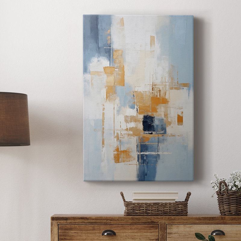 ABSTRACT Series Dxli-Gallery Cavas sur mesure, H 18 po x l 12 po