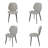 Faux Leather Upholstered Side Chair-1457473143
