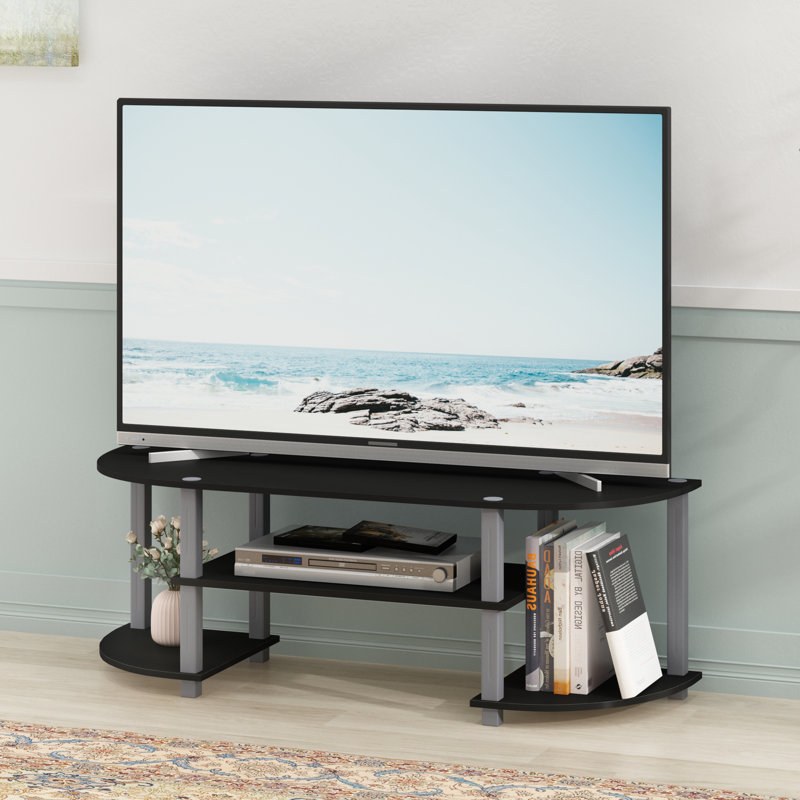 Sarwa TV Stand, Black/Gray