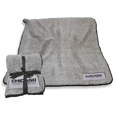 Logo Brands Knitted Throw Blanket