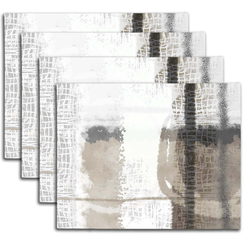Napperon abstrait en polyester