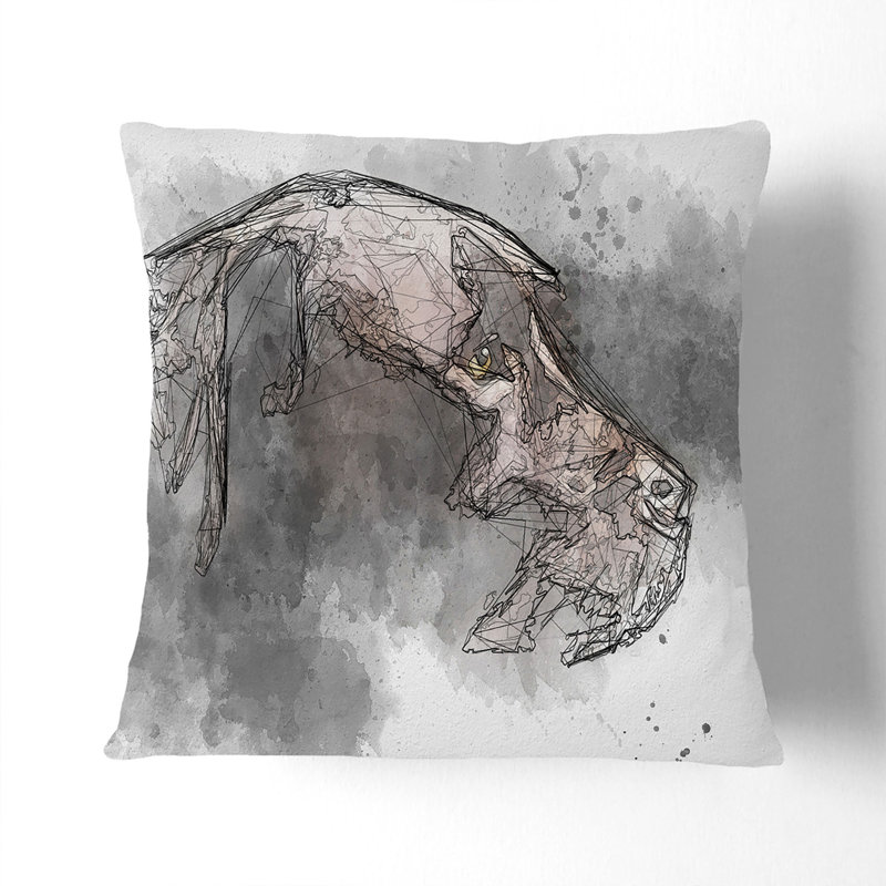 Square Cushion, 40cm H x 40cm W x 15cm D