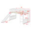 Lit mezzanine avec glissoire et échelle-1868405968