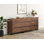 Buffet 2 en 1 avec 9 tiroirs, crédence moderne avec base en métal, armoire de rangement pour bar et salon, cuisine
