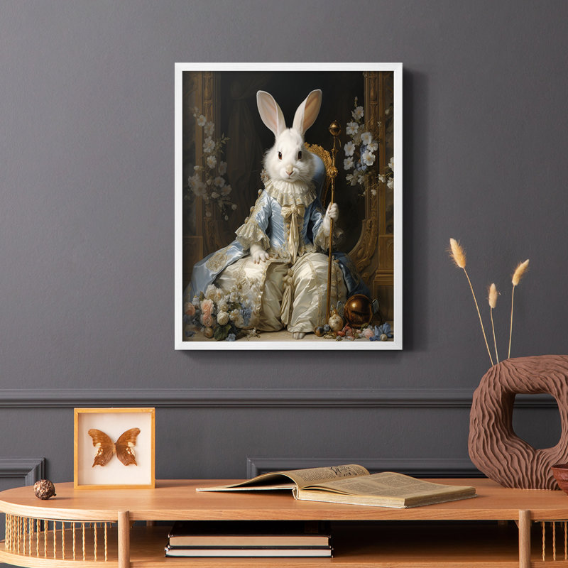 ANIMALS Series CLxxxi - reproduction encadrée de qualité supérieure - prête à être accrochée - aucun clou requis