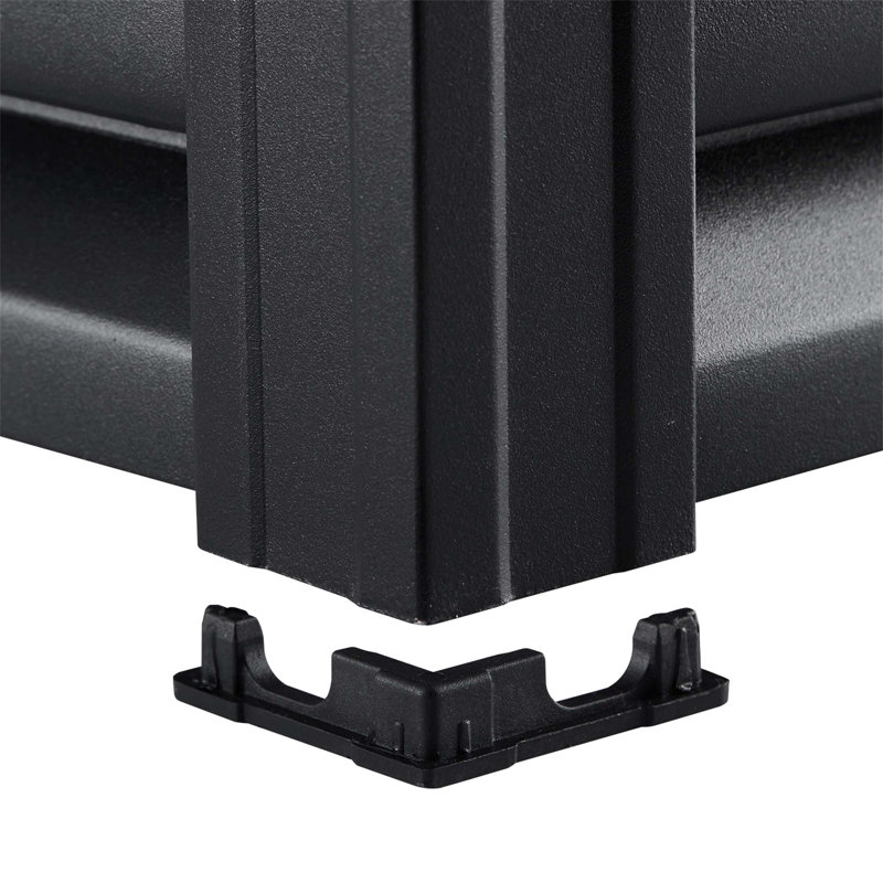 Tablettes de rangement robustes à 5 niveaux avec capacité de charge de 2 000 lb, conception durable et réglable pour une utilisation maximale de l'espace