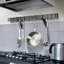 Handcrafted Steel Wall Mounted Pot Rack-776731351