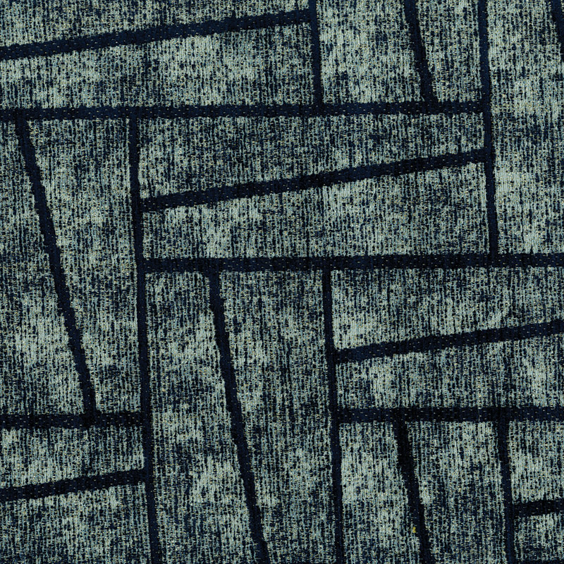 Tissu jacquard Abbeyshea, Azur