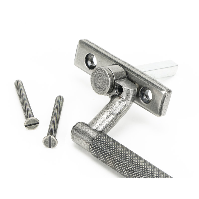 Aged Brass Brompton Espag, Pewter, Left